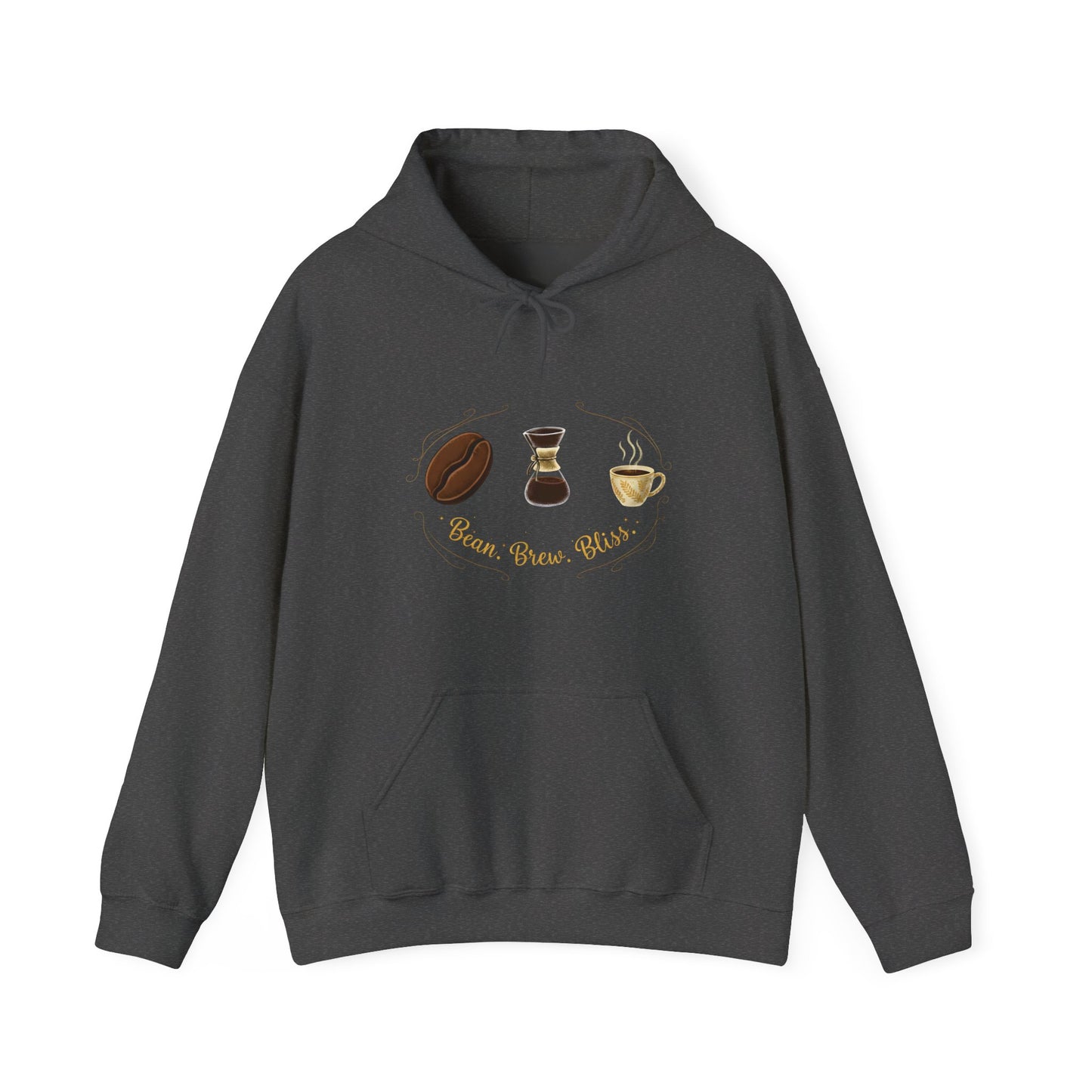 Bean Brew Bliss Coffee Hoodie (Unisex Fit)