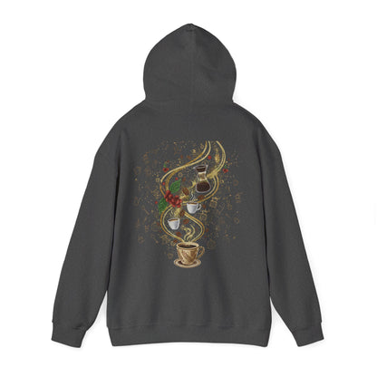 Bean Brew Bliss Coffee Hoodie (Unisex Fit)