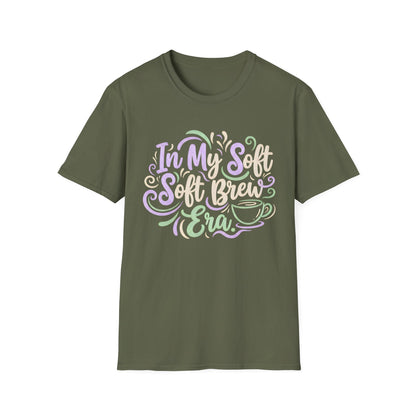 In My Soft Brew Era | Aesthetic Coffee & Soft Life Graphic Tee