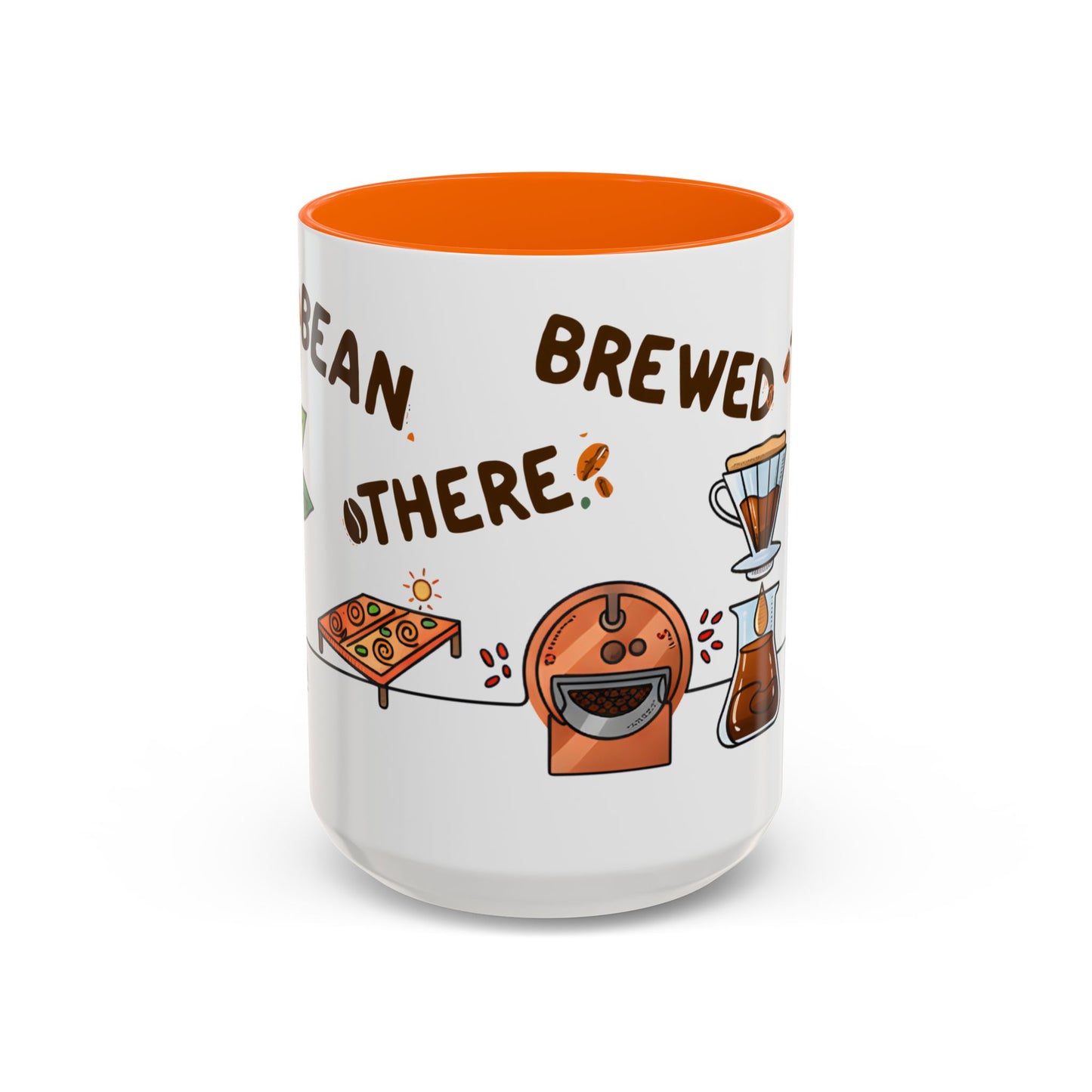 Bean There, Brewed That - The Ultimate Coffee Journey Ceramic Mug
