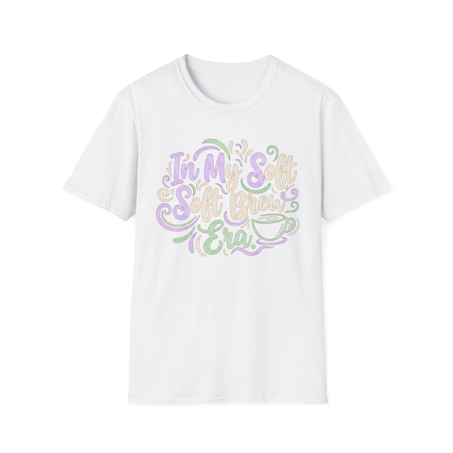 In My Soft Brew Era | Aesthetic Coffee & Soft Life Graphic Tee