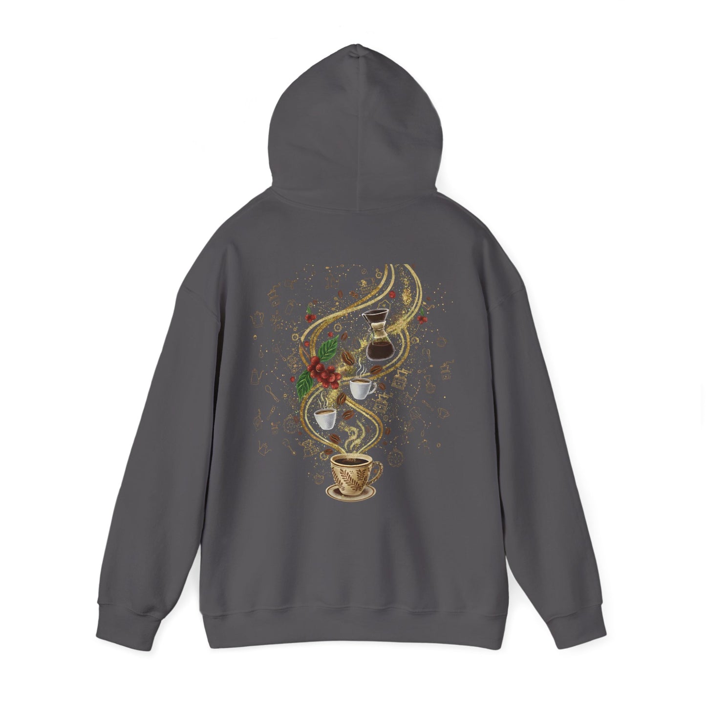 Bean Brew Bliss Coffee Hoodie (Unisex Fit)