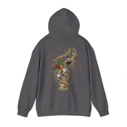Bean Brew Bliss Coffee Hoodie (Unisex Fit)