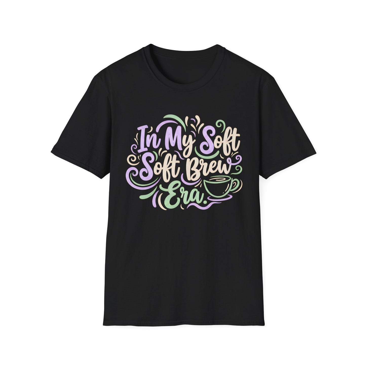 In My Soft Brew Era | Aesthetic Coffee & Soft Life Graphic Tee