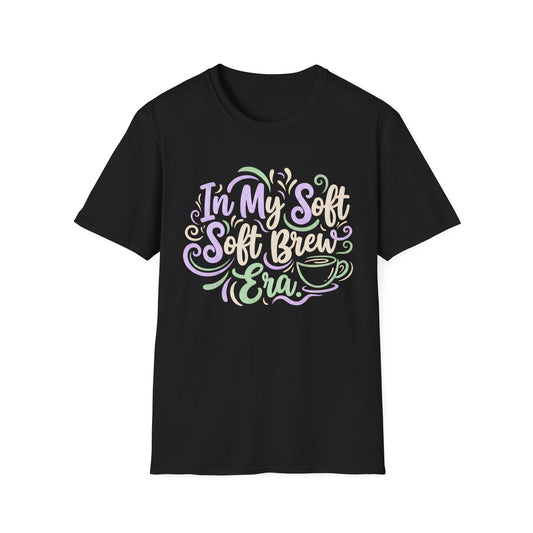 In My Soft Brew Era | Aesthetic Coffee & Soft Life Graphic Tee