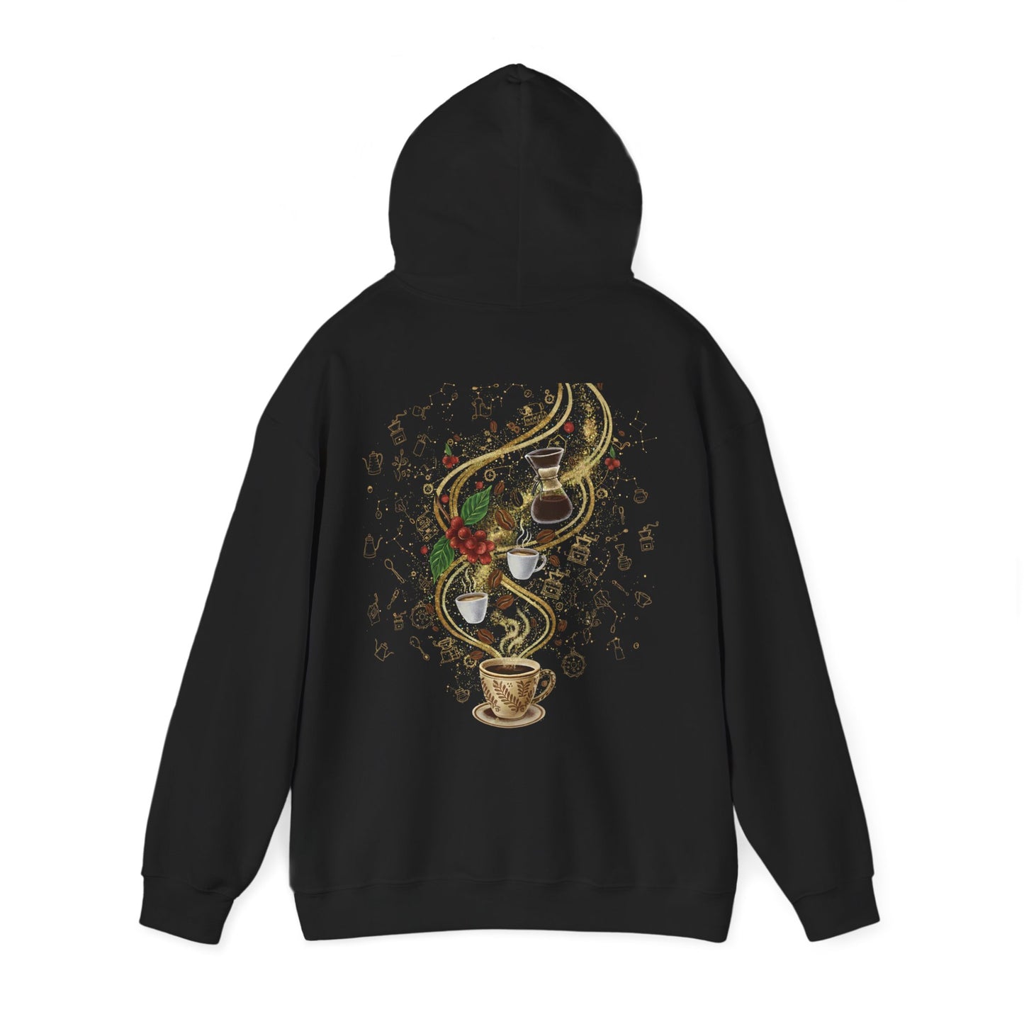 Bean Brew Bliss Coffee Hoodie (Unisex Fit)