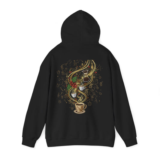 Bean Brew Bliss Coffee Hoodie (Unisex Fit)