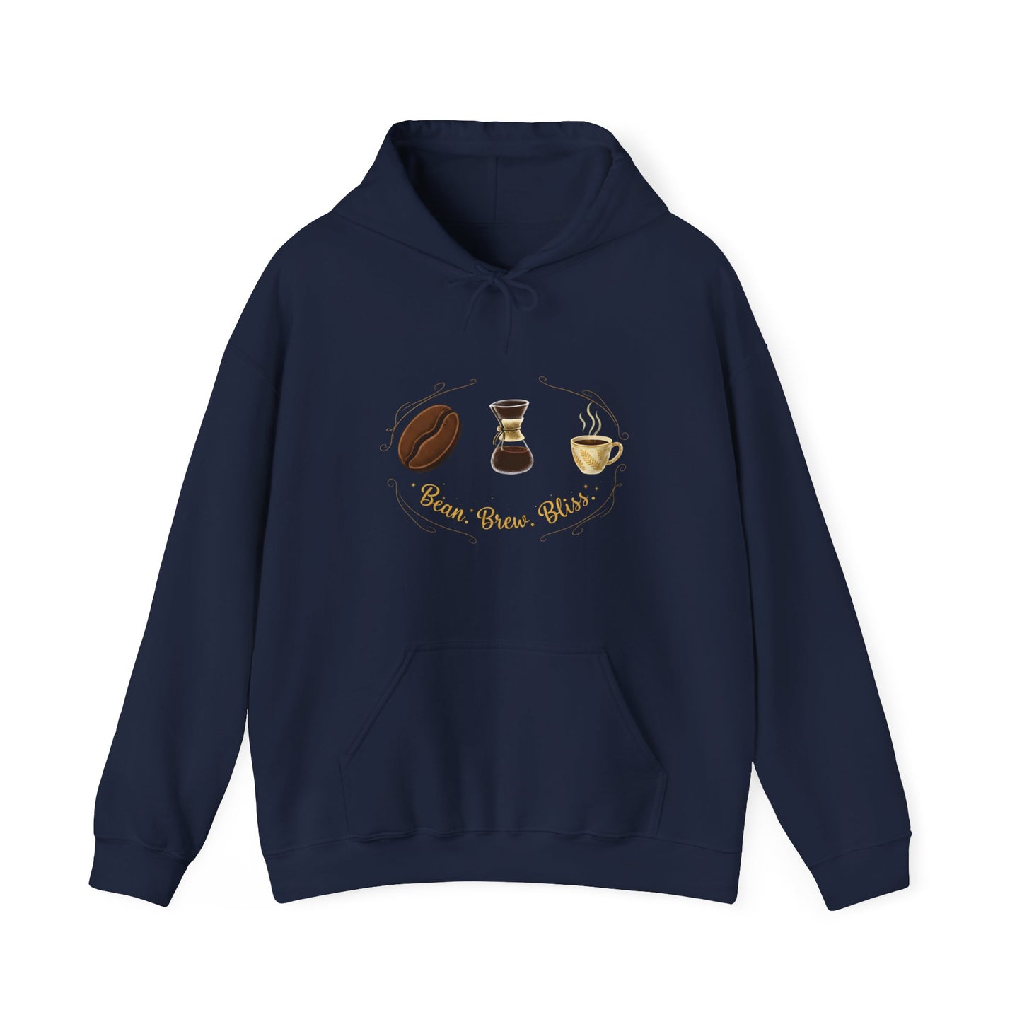 Bean Brew Bliss Coffee Hoodie (Unisex Fit)