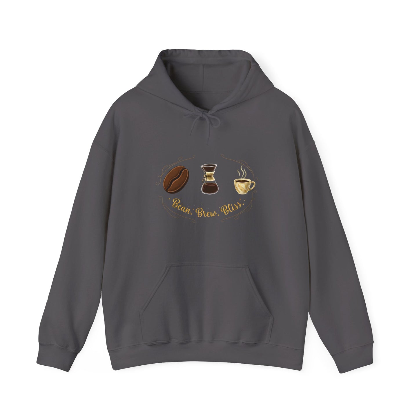 Bean Brew Bliss Coffee Hoodie (Unisex Fit)