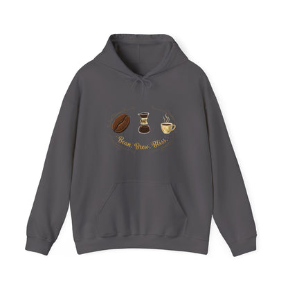 Bean Brew Bliss Coffee Hoodie (Unisex Fit)