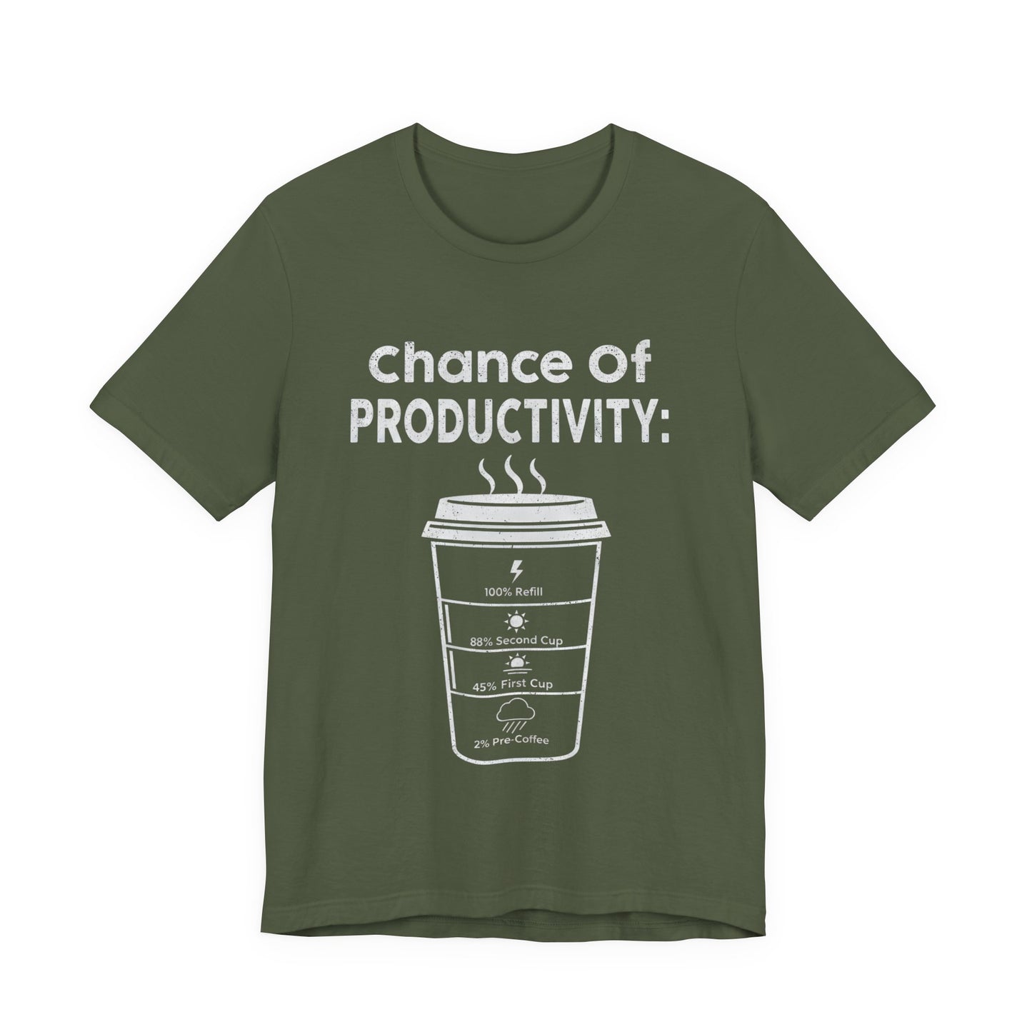 Chance of Productivity T-Shirt (Unisex T-Shirt)
