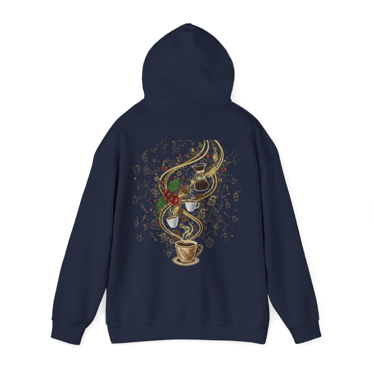 Bean Brew Bliss Coffee Hoodie (Unisex Fit)