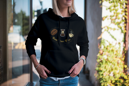 Bean Brew Bliss Coffee Hoodie (Unisex Fit)