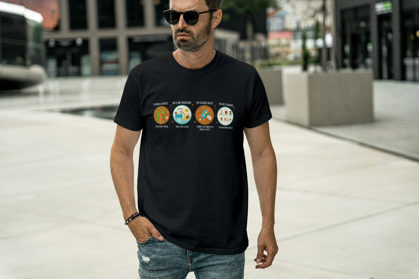 The Journey of Coffee (Unisex T-Shirt)